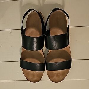 Target Merona Slides Size 10 Black